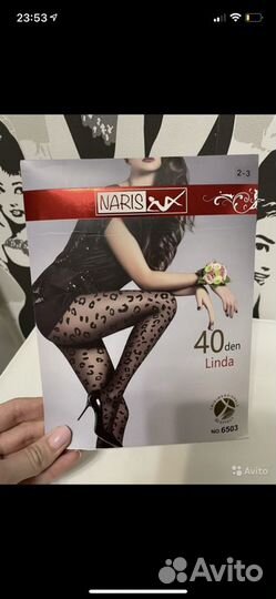 Колготки 40den размер 2-3 новые