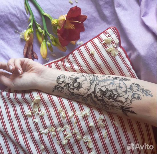 Мехенди-временное тату хной