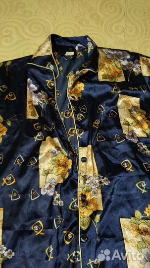 Халат женский шелковый новый