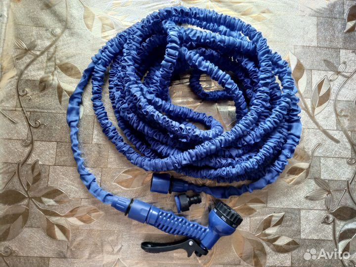 Шланг для полива растягивающийся, не б/у