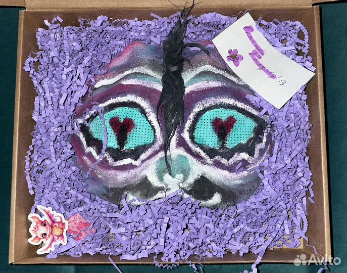 Маска кошка/кот панк