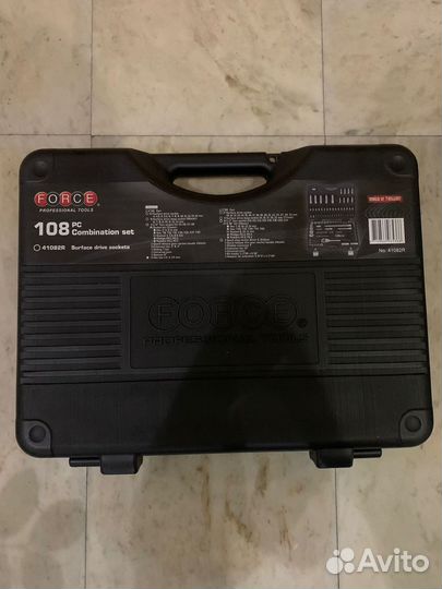 Набор инструментов force 108
