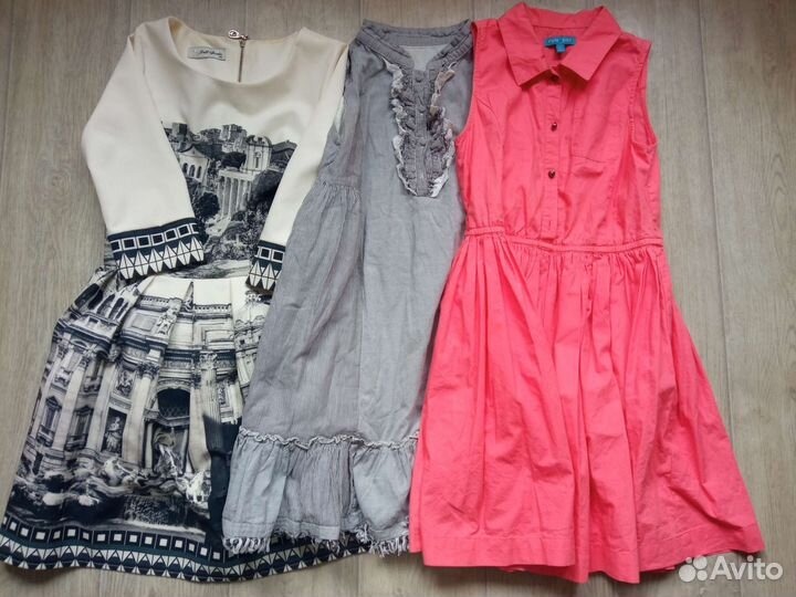 Вещи пакетом на девочку 140-146