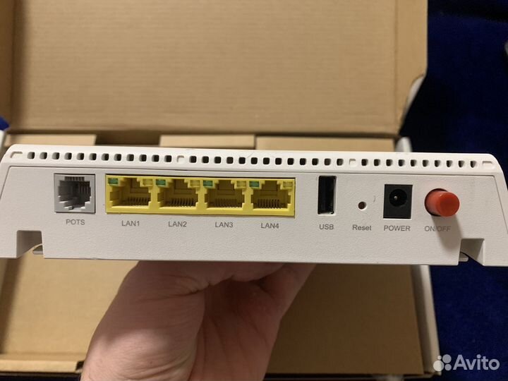 Оптический интернет терминал Роутер ростелеком