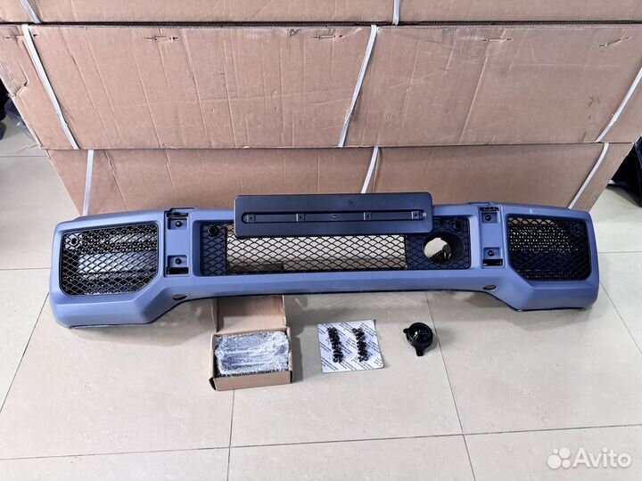 Передний бампер g-класс 63