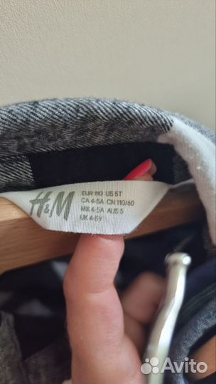 Детская рубашка 4-5 лет