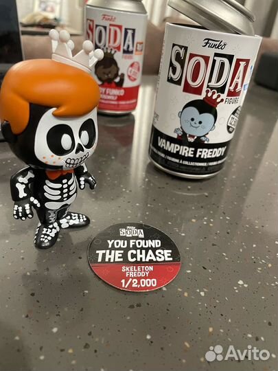 Funko Soda Skeleton Freddy Chase (Excl. Funko Shop