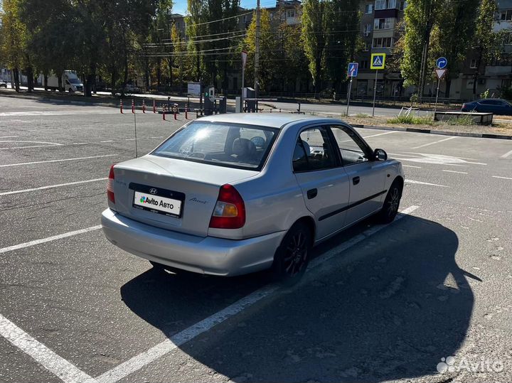 Hyundai Accent 1.5 МТ, 2004, 150 000 км