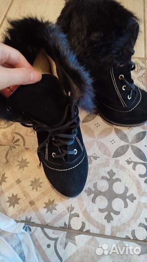Ботинки зимние, женские, 38 размер
