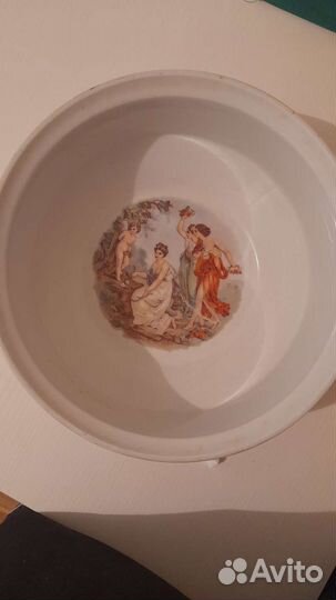 Блюдо большое Мадонна гдр