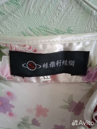 Платье шёлк в японском стиле