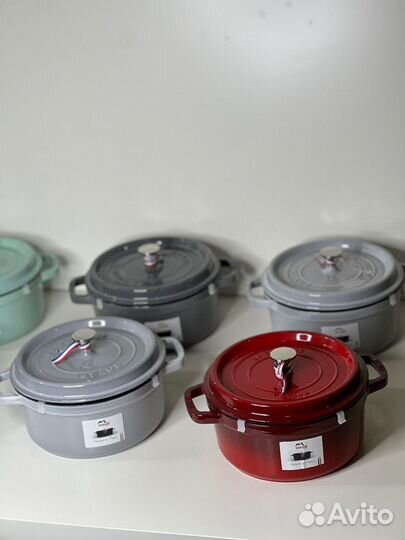 Кастрюля чугунная staub новая оригинал