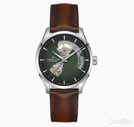 Hamilton jazzmaster open heart auto H32675560