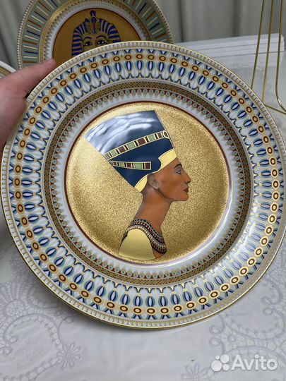 Боюдо, тарелка коллекционная кайзер фарфор