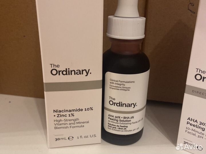 Сет из пилинга + сыворотки The Ordinary