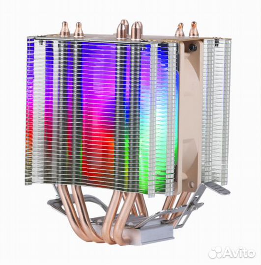 Кулер для процессора для LGA 2011 4 трубоки,3pin