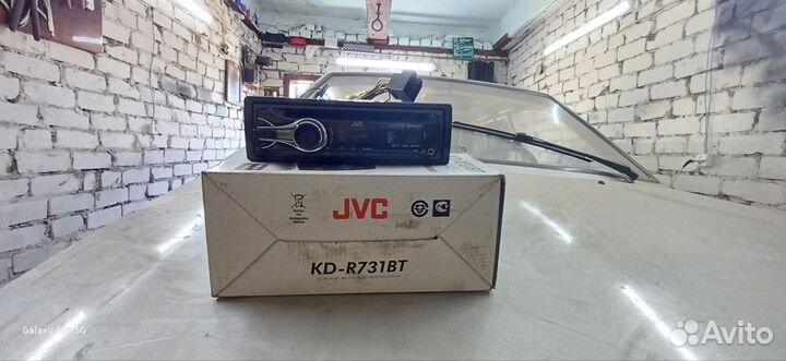 Магнитола JVC- KD R731BT