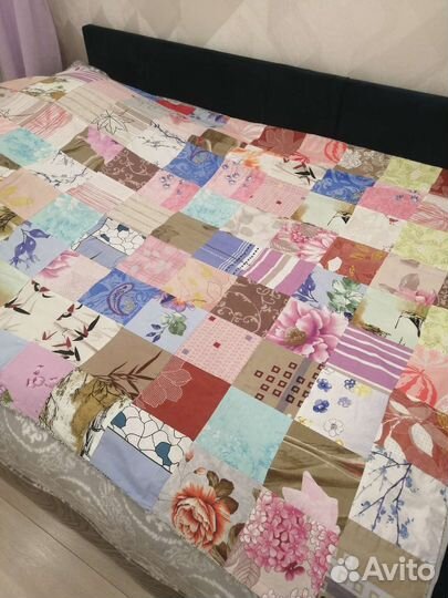 Лоскутное покрывало / пододеяльник печворк