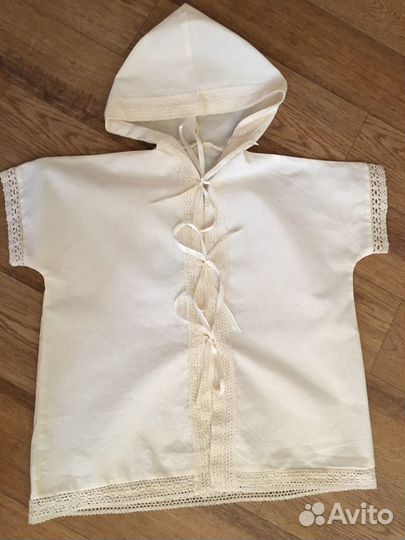 Крестильный набор для девочки новый