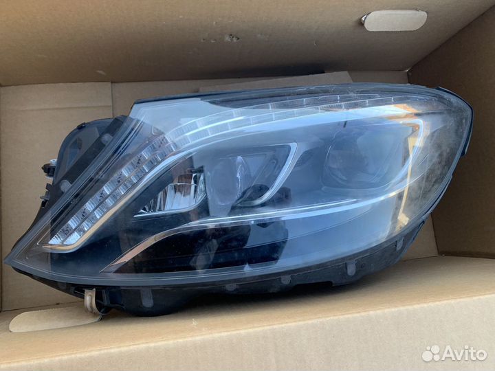 Левая фара Mercedes S-Class W222 2013-2017