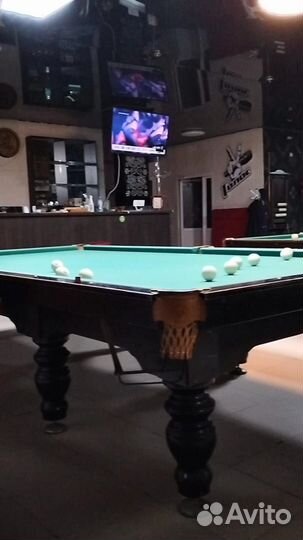 Бильярдный стол бу 12 футов и два 10