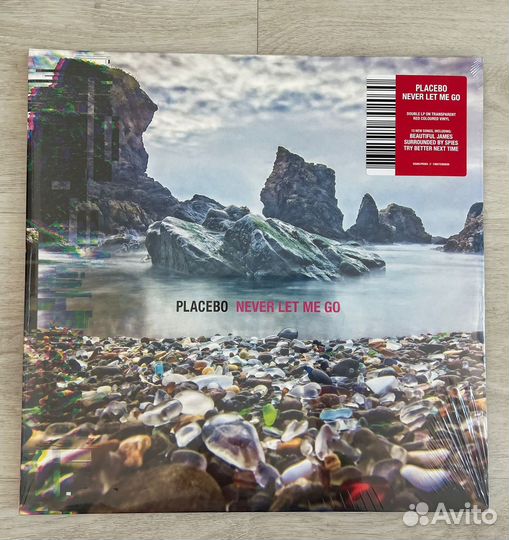 Placebo - Never Let Me Go - красный винил - 2LP