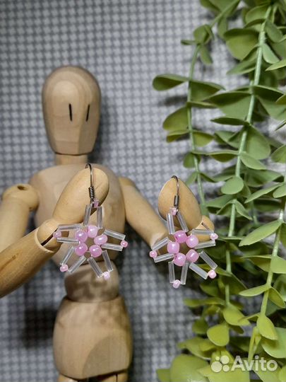 Серьги звёздочки