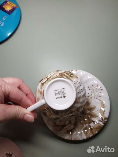 Чайная пара Фарфор в подарочной коробке