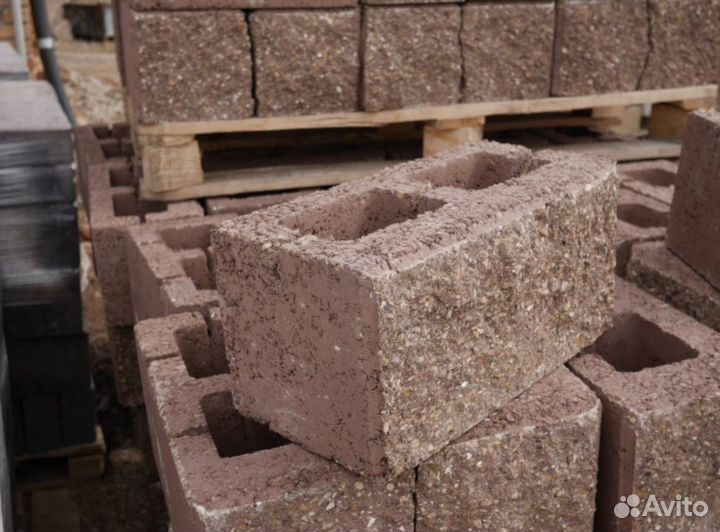 Керамзитобетонный блок