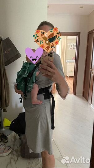 Слинг рюкзак (эрго рюкзак)