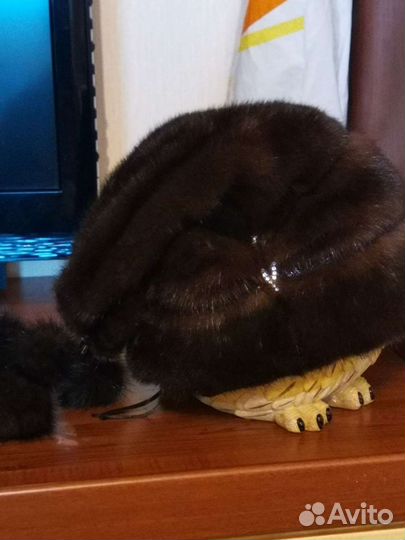 Шапка норковая женская 54-56