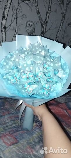 Букеты из светящихся бабочек