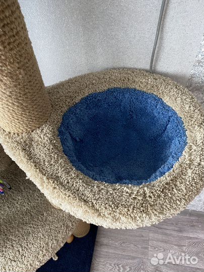 Домик когтеточка, для кошек, комплекс