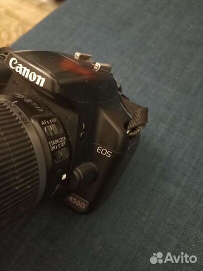 Зеркальный фотоаппарат canon 450 D