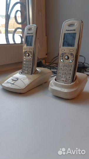 Радиотелефоны panasonic 2 трубки