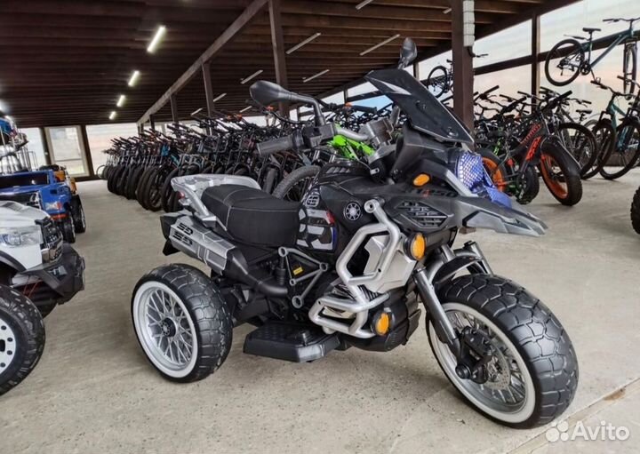 Детский электромотоцикл мощный большой