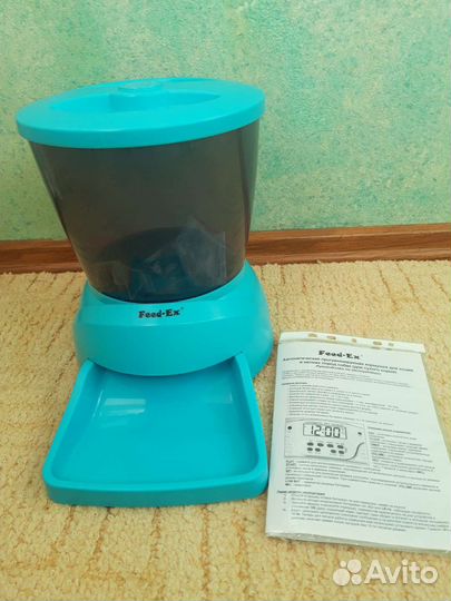 Feed-Ex,автоматическая кормушка до 4кг сух.корма