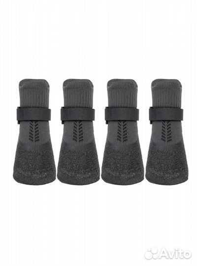 Носки для собак на липучках М