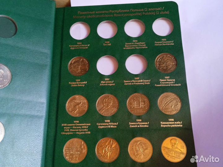 Монеты польши 2 злотых