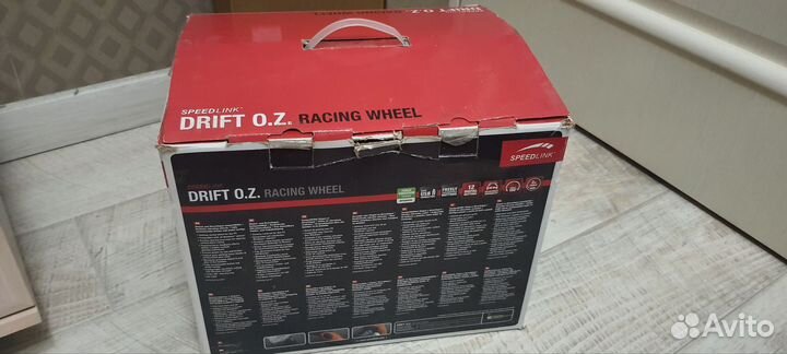 Игровой руль с педалями для пк 180 градусов