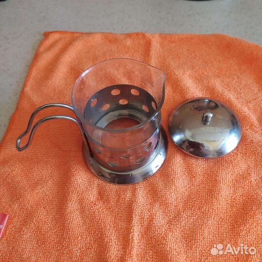 Молочник металлический