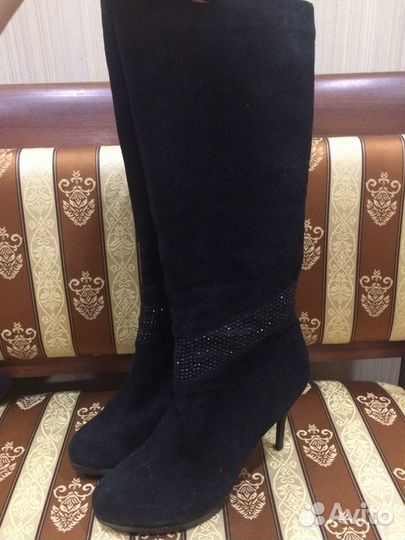 Сапоги зимние с натуральным мехом