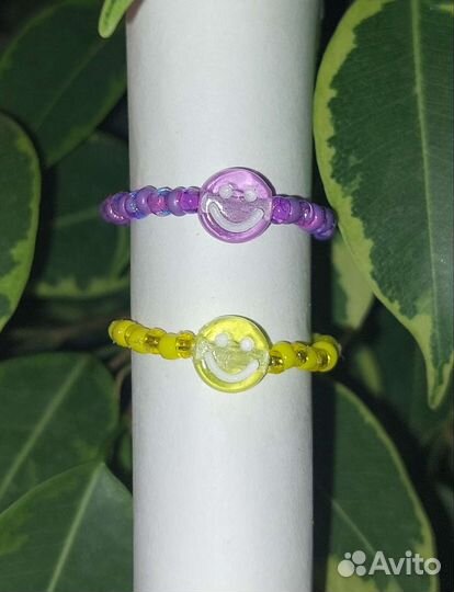 Кольцо из бисера 