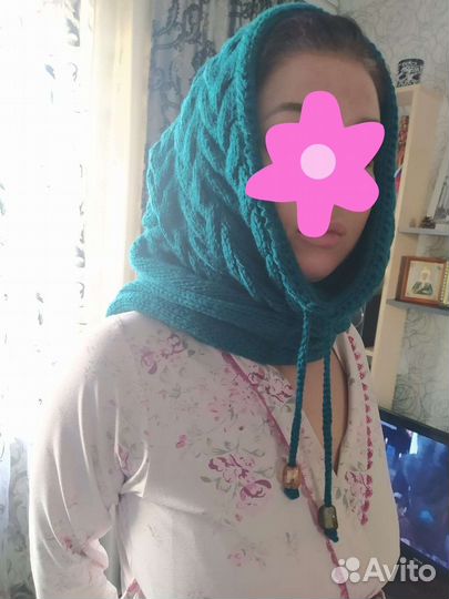 Снуд вязаный