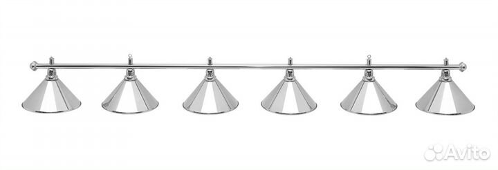 Светильник Fortuna Prestige Silver 6 плафонов