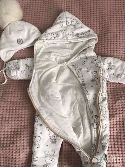 Детский набор комбинезон и шапочка