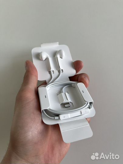 Наушники apple earpods lightning