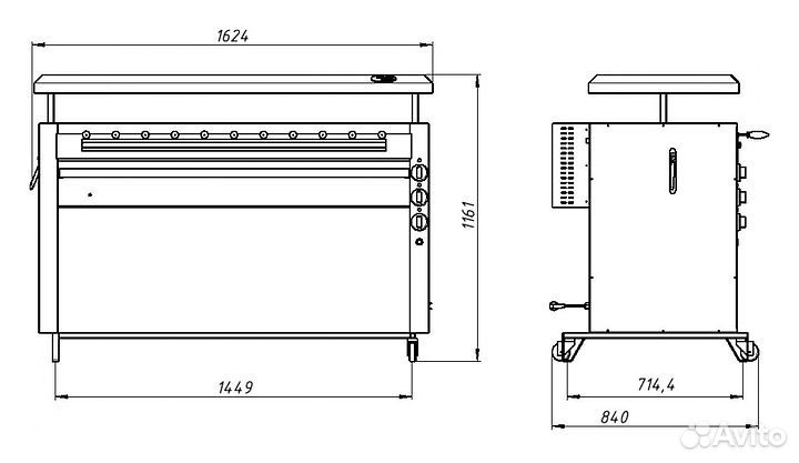 Шашлычница электрическая Grill Master Ф6шшэ