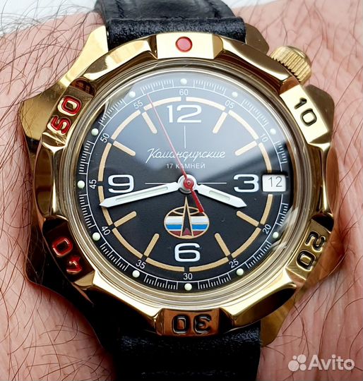 Часы Восток командирские вкс 24Б