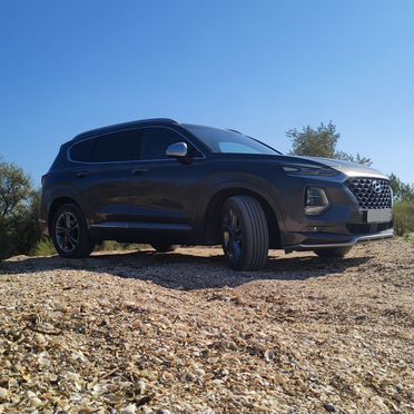 Hyundai Santa Fe 2.2 AT, 2018, 91 350 км